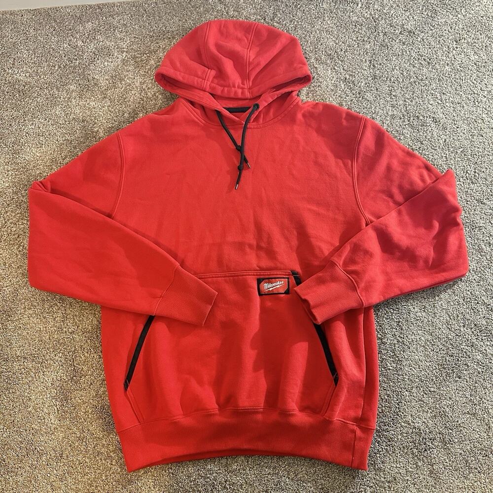 Milwaukee Pullover Hoodie | Milwaukee Hooded Sweatshirt | MILWAUKEE TOOLS | M